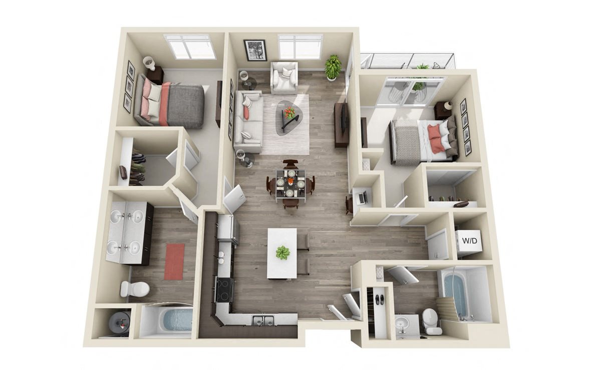 1000 South Broadway Apartments Howelsen Floor Plan 1000 South Broadway Apartments Howelsen Floor Plan